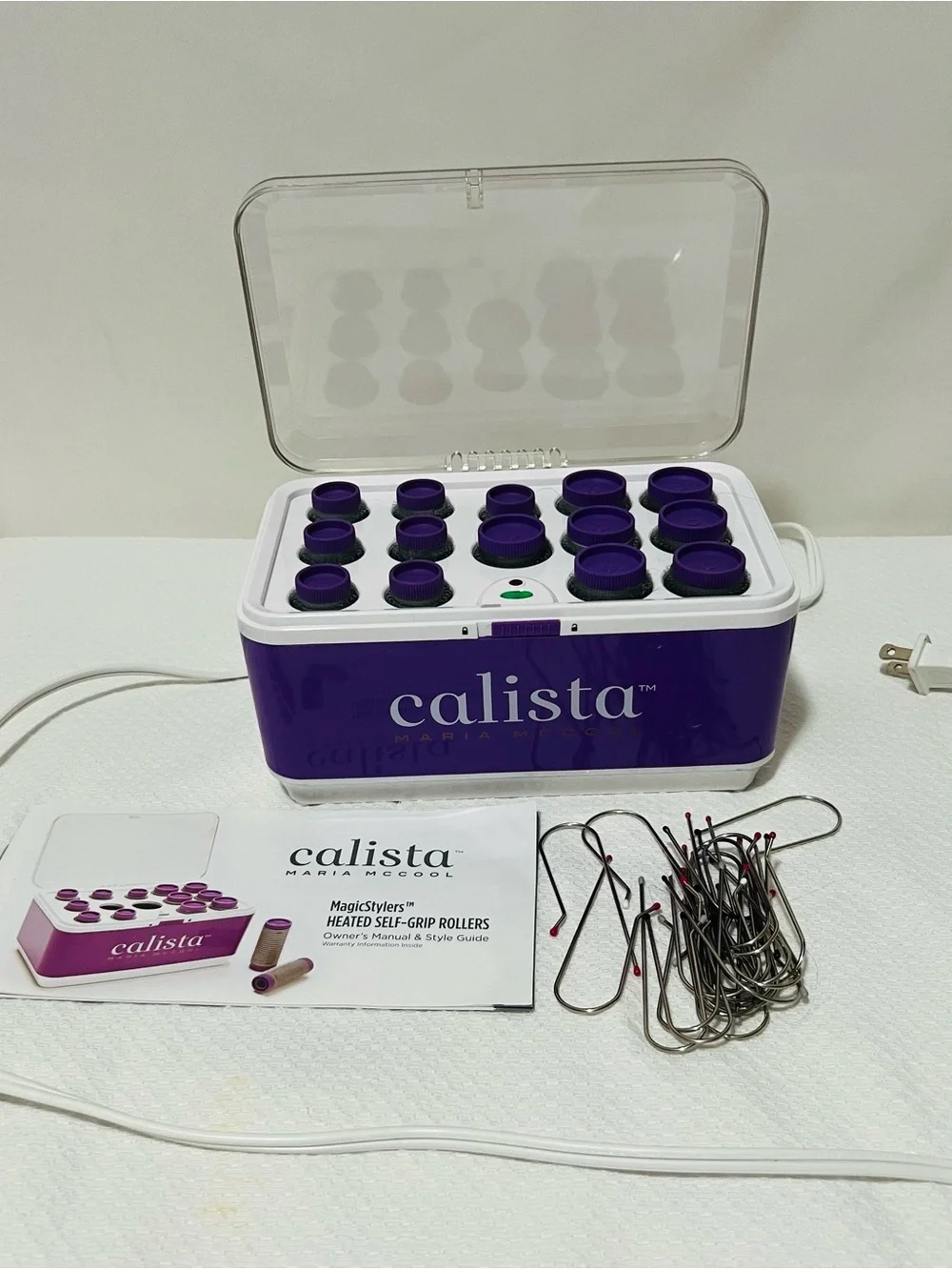 Calista Purple Hot Rollers